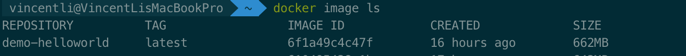 docker-image-ls